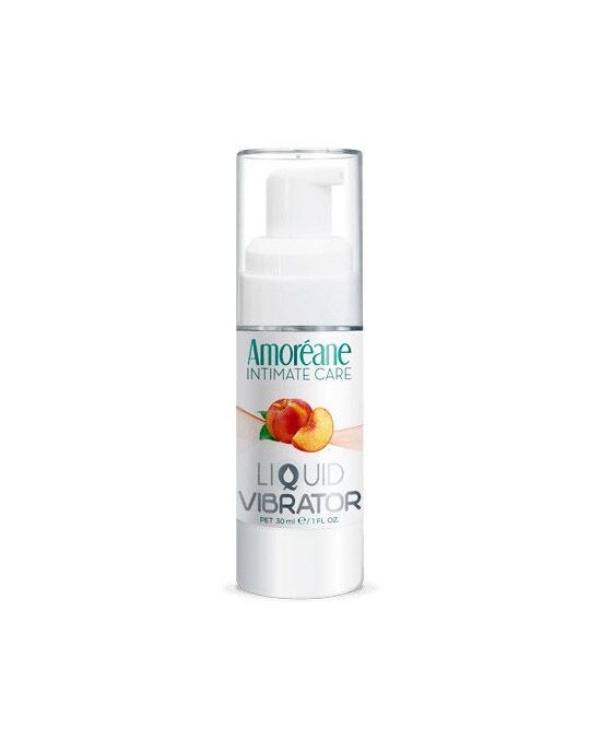 Лубрикант з ефектом вібрації Amoreane Med Liquid Vibrator Peach (30 мл) Лубрикант з ефектом вібрації Amoreane Med Liquid Vibrator Peach (30 мл)