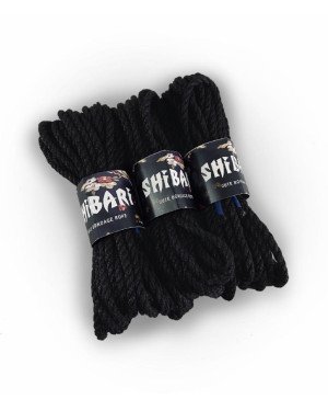 Джутова мотузка для шібарі Feral Feelings Shibari Rope, 8 м чорна Джутова мотузка для шібарі Feral Feelings Shibari Rope, 8 м чорна