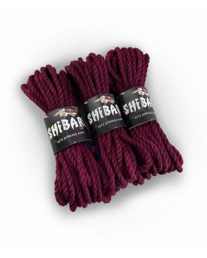 Джутова мотузка для шібарі Feral Feelings Shibari Rope, 8 м фіолетова Джутова мотузка для шібарі Feral Feelings Shibari Rope, 8 м фіолетова