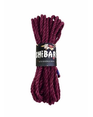 Джутова мотузка для шібарі Feral Feelings Shibari Rope, 8 м фіолетова