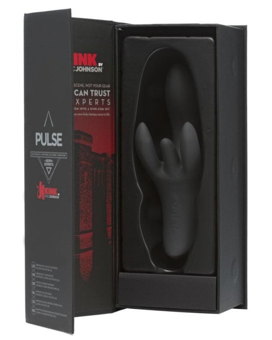 Вібратор-кролик Doc Johnson Kink - Pulse - Ultimate 4 Motor Silicone Vibrator Вібратор-кролик Doc Johnson Kink - Pulse - Ultimate 4 Motor Silicone Vibrator