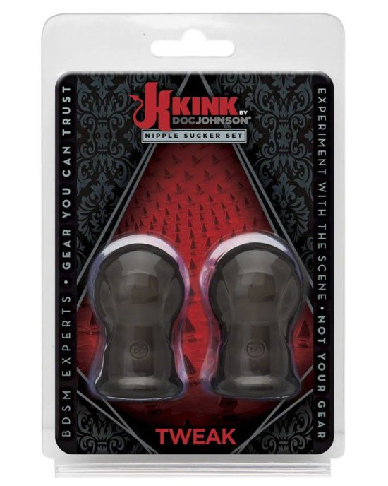 Присоски для сосків Doc Johnson Kink - Tweak - Nipple Sucker Set