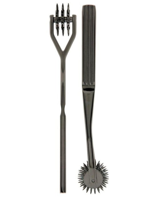 Колесо Вартенберга гольчасте на 3 ряди зубців Doc Johnson Kink- Spike - Solid Metal Pinwheel - 3 Whe Колесо Вартенберга гольчасте на 3 ряди зубців Doc Johnson Kink- Spike - Solid Metal Pinwheel - 3 Whe