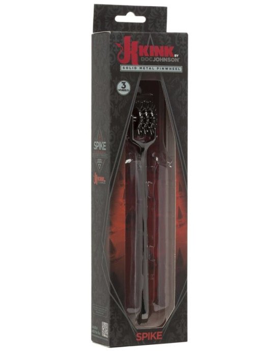 Колесо Вартенберга гольчасте на 3 ряди зубців Doc Johnson Kink- Spike - Solid Metal Pinwheel - 3 Whe Колесо Вартенберга гольчасте на 3 ряди зубців Doc Johnson Kink- Spike - Solid Metal Pinwheel - 3 Whe