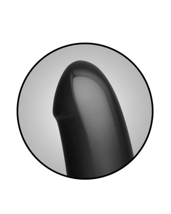 Анальний плаг з ділдо Doc Johnson Kink - Dual Density SECONDSKYN Fuck Plug - Black Анальний плаг з ділдо Doc Johnson Kink - Dual Density SECONDSKYN Fuck Plug - Black