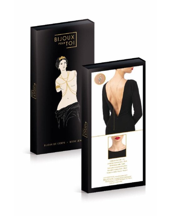 Кольє на спину Bijoux Pour Toi - Julie Gold Кольє на спину Bijoux Pour Toi - Julie Gold