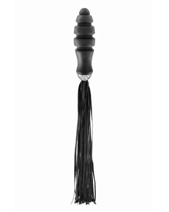 Флогер з ручкою для проникнення Fetish Tentation Whip with Ogive Handle Флогер з ручкою для проникнення Fetish Tentation Whip with Ogive Handle