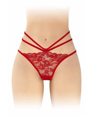 Трусики з відкритою попкою Fashion Secret Nadia Red