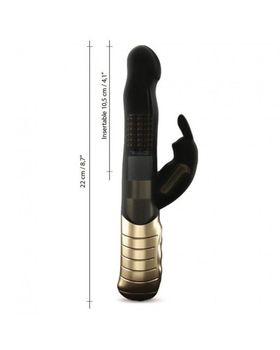 Вібратор-кролик Dorcel Baby Rabbit Gold 2.0 з перлинним масажем і головкою, що обертається Вібратор-кролик Dorcel Baby Rabbit Gold 2.0 з перлинним масажем і головкою, що обертається