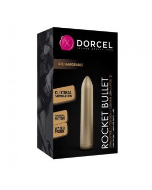 Вібрпоуля, яка перезаряджається Dorcel Rocket Bullet Gold