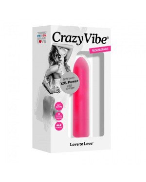 Вібропуля Love To Love Crazy Vibe перезаряджаєма