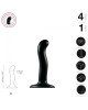 Насадка для страпону Strap-On-Me P&G-Spot Dildo, силікон, розмір S Насадка для страпону Strap-On-Me P&G-Spot Dildo, силікон, розмір S