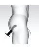 Насадка для страпону Strap-On-Me P&G-Spot Dildo, силікон, розмір S Насадка для страпону Strap-On-Me P&G-Spot Dildo, силікон, розмір S