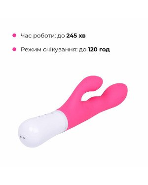 Смарт вібратор-кролик Lovense Nora з обертовим стволом
