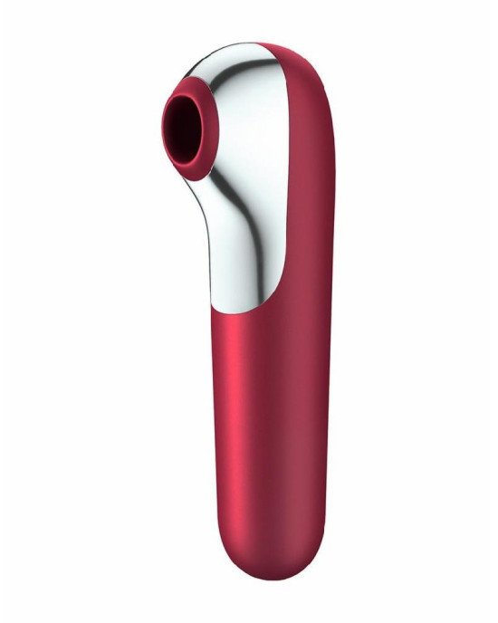 Смарт-вібратор та вакуумний стимулятор 2в1 Satisfyer Dual Love Pink Смарт-вібратор та вакуумний стимулятор 2в1 Satisfyer Dual Love Pink