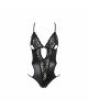 Боді з імітацією шкіри і стрепами ASUNA BODY black S/M Passion Боді з імітацією шкіри і стрепами ASUNA BODY black S/M Passion