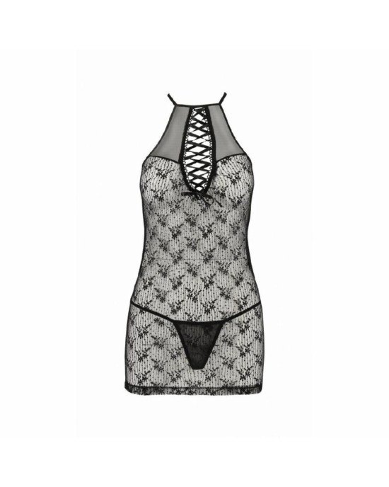 Напівпрозора сорочка AZALIA CHEMISE black S/M Passion Напівпрозора сорочка AZALIA CHEMISE black S/M Passion