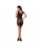 Відверта сукня-сітка Passion BS073 black Відверта сукня-сітка Passion BS073 black
