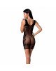 Відверта сукня-сітка Passion BS073 black Відверта сукня-сітка Passion BS073 black
