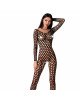 Бодістокінг з крупною сіткою Passion BS077 black
