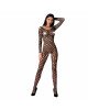 Бодістокінг з крупною сіткою Passion BS077 black