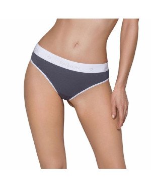 Спортивні трусики-стрінги Passion PS007 PANTIES dark grey, size XL