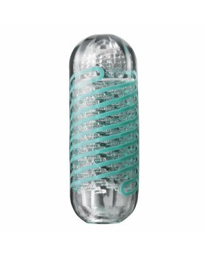 Мастурбатор Tenga Spinner 04 Pixel з пружною стимулювальною спіраллю всередині
