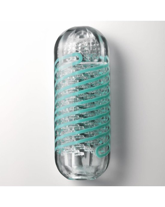 Мастурбатор Tenga Spinner 04 Pixel з пружною стимулювальною спіраллю всередині Мастурбатор Tenga Spinner 04 Pixel з пружною стимулювальною спіраллю всередині
