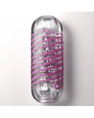 Мастурбатор Tenga Spinner 06 Brick з пружною стимулювальною спіраллю всередині