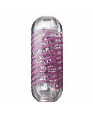 Мастурбатор Tenga Spinner 06 Brick з пружною стимулювальною спіраллю всередині