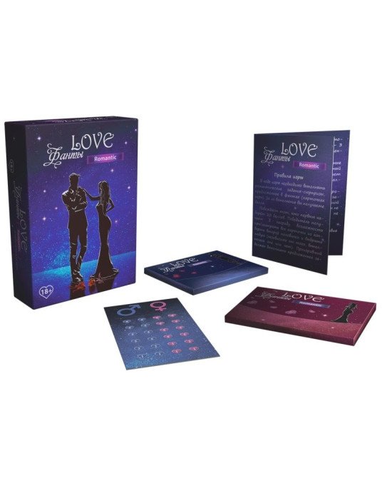 Гра для пари «LOVE Фанти: Романтик» (RU) Гра для пари «LOVE Фанти: Романтик» (RU)