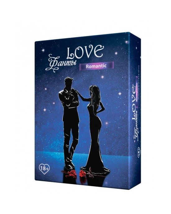 Гра для пари «LOVE Фанти: Романтик» (RU) Гра для пари «LOVE Фанти: Романтик» (RU)