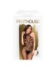 Бодістокінг з високим мереживним коміром Penthouse - First Lady Black S/L Бодістокінг з високим мереживним коміром Penthouse - First Lady Black S/L