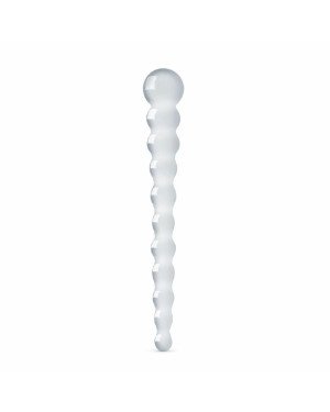 Скляний ділдо у вигляді намистин Gildo Glass Dildo No. 20