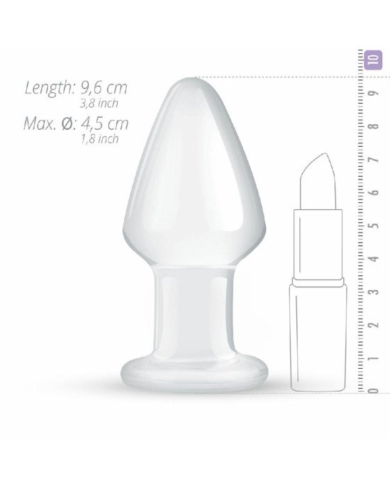 Скляна анальна пробка Gildo Glass Buttplug No. 25 Скляна анальна пробка Gildo Glass Buttplug No. 25