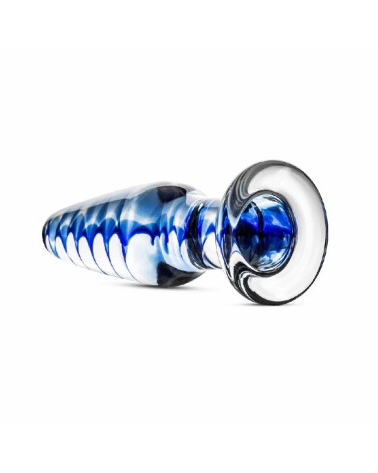 Скляна анальна пробка з внутрішньою спіраллю Gildo Glass Buttplug No. 23 Скляна анальна пробка з внутрішньою спіраллю Gildo Glass Buttplug No. 23