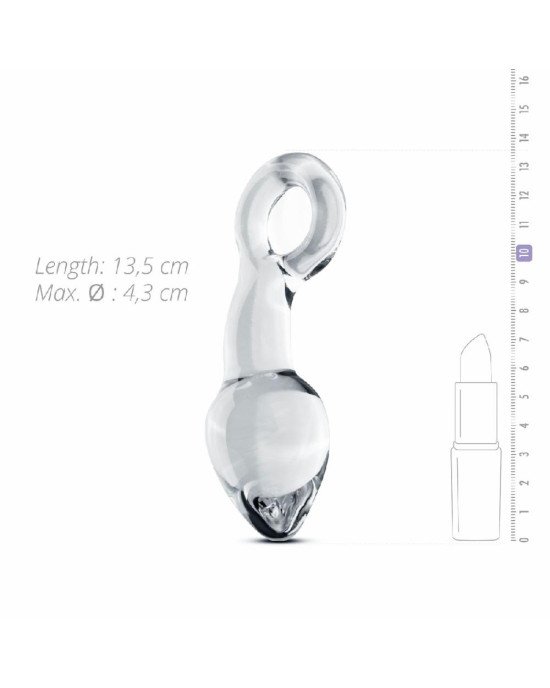 Скляний стимулятор простати Gildo Glass Prostate Plug No. 13 Скляний стимулятор простати Gildo Glass Prostate Plug No. 13