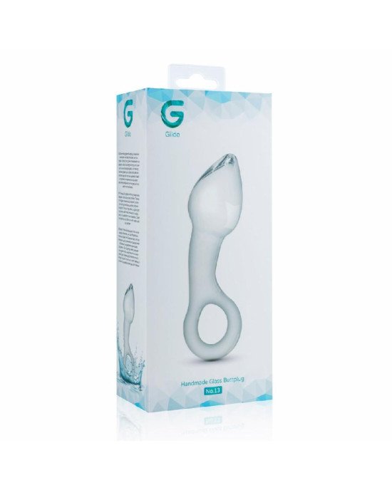 Скляний стимулятор простати Gildo Glass Prostate Plug No. 13 Скляний стимулятор простати Gildo Glass Prostate Plug No. 13