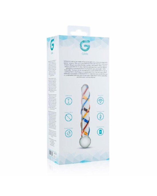 Скляний ділдо Gildo Glass Dildo No. 10 Скляний ділдо Gildo Glass Dildo No. 10