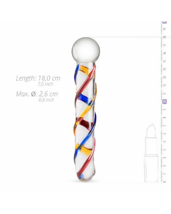 Скляний ділдо Gildo Glass Dildo No. 10 Скляний ділдо Gildo Glass Dildo No. 10