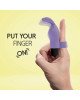 Вібратор на палець FeelzToys Magic Finger Vibrator Purple Вібратор на палець FeelzToys Magic Finger Vibrator Purple