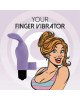 Вібратор на палець FeelzToys Magic Finger Vibrator Purple Вібратор на палець FeelzToys Magic Finger Vibrator Purple