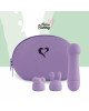 Міні-вібратор FeelzToys Magic Bunny Purple з двома насадками Міні-вібратор FeelzToys Magic Bunny Purple з двома насадками