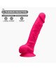 Фалоімітатор SilexD Vetus Pink (MODEL 1 size 8in), двошаровий, силікон + Silexpan, діаметр 4,2см Фалоімітатор SilexD Vetus Pink (MODEL 1 size 8in), двошаровий, силікон + Silexpan, діаметр 4,2см