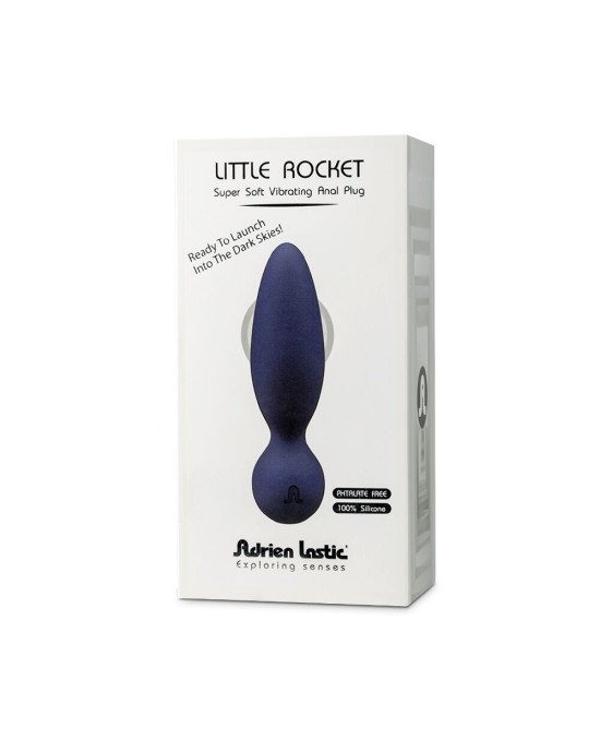 Анальна вібропробка Adrien Lastic Little Rocket макс. діаметр 3,5 см, soft-touch Анальна вібропробка Adrien Lastic Little Rocket макс. діаметр 3,5 см, soft-touch