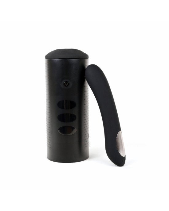 Інтерактивний набір: мастурбатор Kiiroo Titan + стимулятор точки G Pearl 2 Couple Set Black Інтерактивний набір: мастурбатор Kiiroo Titan + стимулятор точки G Pearl 2 Couple Set Black