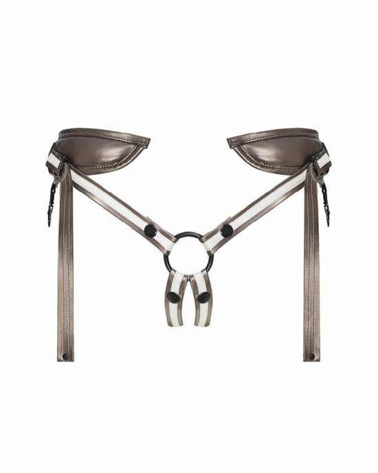 Трусики для страпону Strap-On-Me Leatherette Harness DESIROUS Трусики для страпону Strap-On-Me Leatherette Harness DESIROUS
