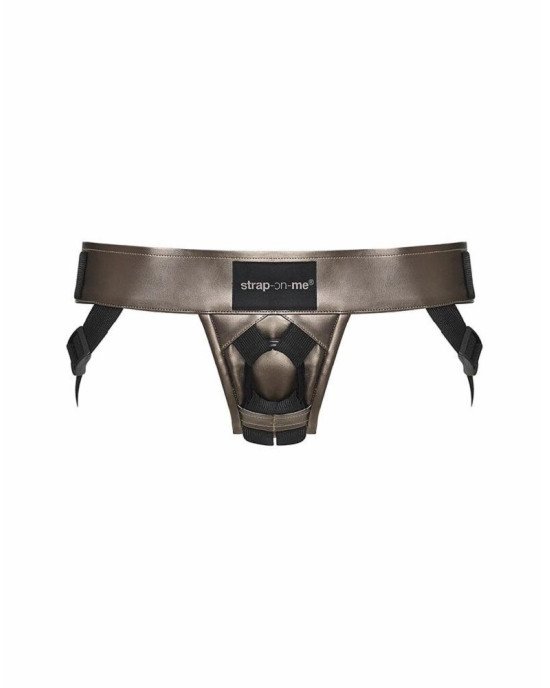 Трусики для страпону Strap-On-Me Leatherette Harness CURIOUS Трусики для страпону Strap-On-Me Leatherette Harness CURIOUS