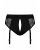 Мереживні труси для страпону з підв'язками для панчох Strap-On-Me DIVA HARNESS - L Мереживні труси для страпону з підв'язками для панчох Strap-On-Me DIVA HARNESS - L