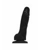 Реалістичний фалоімітатор Strap-On-Me SOFT REALISTIC DILDO Black - Size M